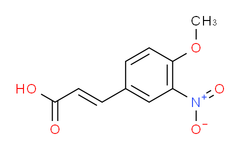 (E)-3-(4-甲氧基-3-硝基-苯基)丙烯酸