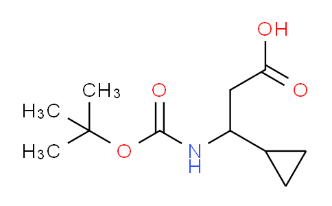 3-(BOC-氨基)-3-環(huán)丙基丙酸