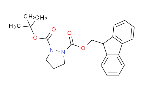 1-((9H-芴-9-基)甲基)2-吡唑烷-1,2-二羧酸叔丁酯