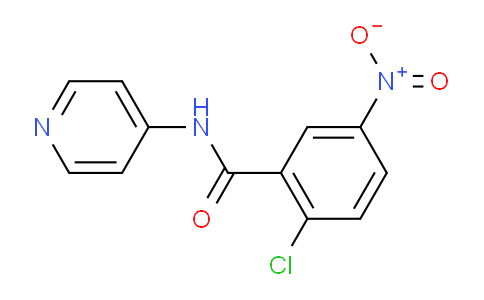 2-氯-5-硝基-N-(4-吡啶基)苯甲酰胺