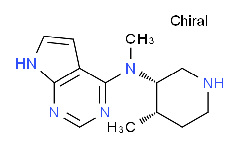 N-甲基-N-((3S,4S)-4-甲基哌啶-3-基)-7H-吡咯并[2,3-d]嘧啶-4-胺