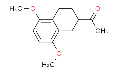 1-(5,8-二甲氧基-1,2,3,4-四氫萘-2-基)乙酮