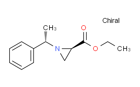 2-氮杂环丙烷羧酸, 1-[(1S)-1-苯基乙基]-, 乙酯, (2R)-