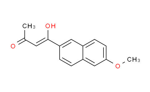 4-羥基-4-(6-甲氧基萘-2-基)丁-3-烯-2-酮