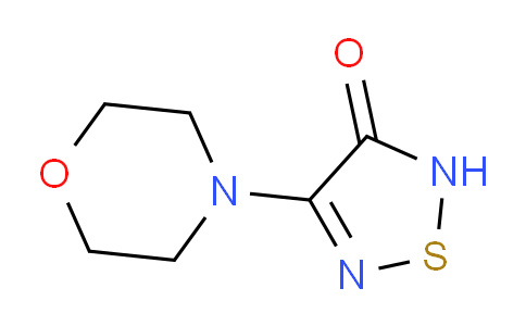 4-吗啉-4-基-1,2,5-噻二唑-3-酮