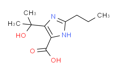 4-(1-羥基-1-甲基乙基)-2-丙基咪唑-5-羧酸