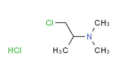 2-氯-1-甲基乙基（二甲基）胺鹽酸鹽