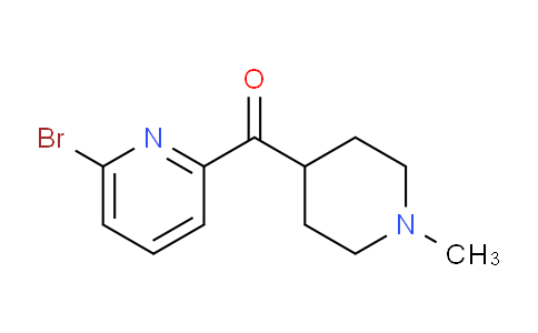 (6-溴吡啶-2-基)(1-甲基哌啶-4-基)甲酮