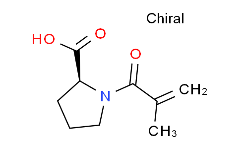 (2S)-1-(2-甲基丙烯-2-烯酰基)吡咯烷-2-羧酸
