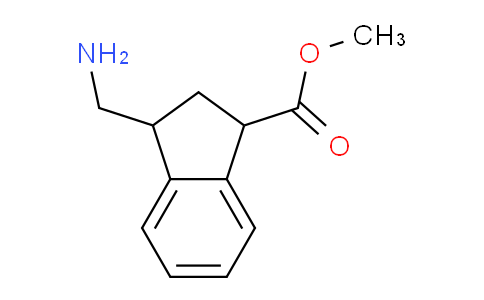 3-(氨基甲基)-2,3-二氫-1H-茚-1-羧酸甲酯