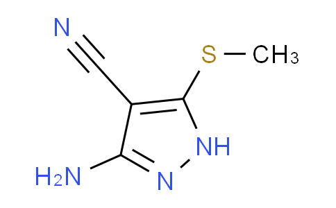 3-氨基-5-(甲基硫代)吡唑-4-腈