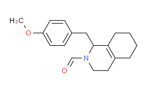 1-(4-甲氧基芐基)-3,4,5,6,7,8-六氫異喹啉-2(1H)-甲醛