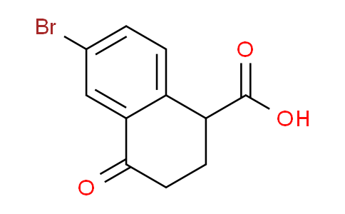 6-溴-4-氧代-1,2,3,4-四氫萘-1-羧酸