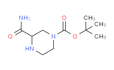 4-BOC-2-哌嗪羧胺