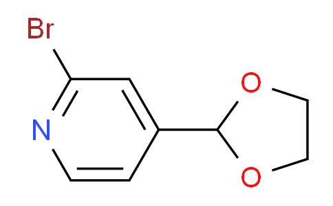 2-溴-4-(1,3-二氧雜環(huán)戊烷-2-基)吡啶