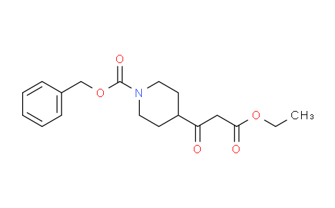 3-(N-CBZ-哌啶-4-基)-3-氧代丙酸乙酯
