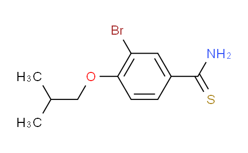 3-溴-4-(2-甲基丙氧基)苯硫代酰胺