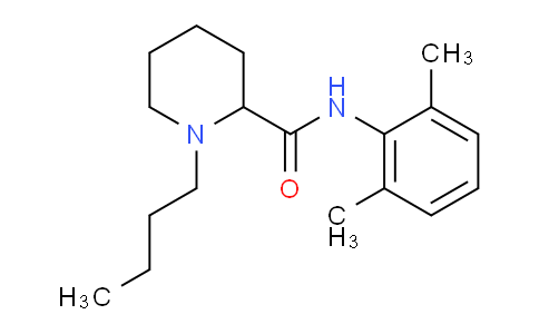 1-丁基-N-(2,6-二甲基苯基)-哌啶-2-甲酰胺