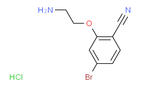 2-(2-氨基乙氧基)-4-溴苯腈鹽酸鹽