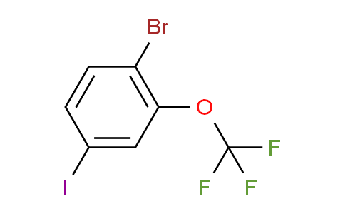 1-溴-4-碘-2-(三氟甲氧基)苯