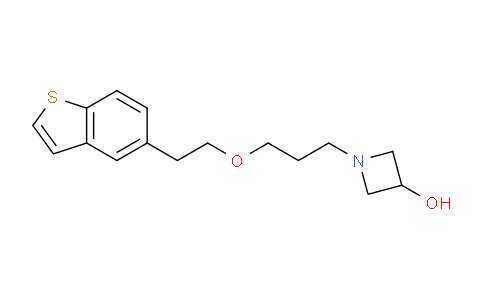 1-(3-(2-(苯并[b]噻吩-5-基)乙氧基)丙基)氮雜環(huán)丁-3-醇