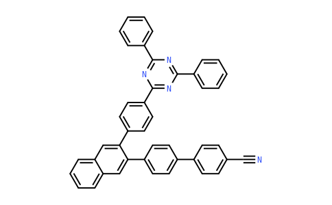 4'-(3-(4-(4,6-二苯基-1,3,5-三嗪-2-基)苯基)萘-2-基)-[1,1 '-联苯]-4-腈