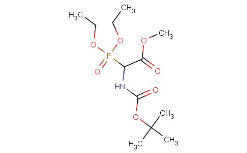 Methyl 2-diethoxyphosphoryl-2-[(2-methylpropan-2-yl)oxycarbonylamino]acetate