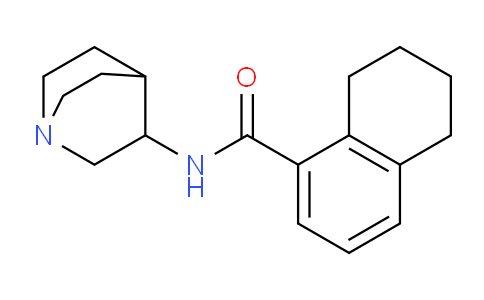 N-(1-氮雜雙環(huán)[2.2.2]辛烷-3-基)-5,6,7,8-四氫萘-1-甲酰胺