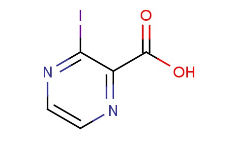 3-碘吡嗪-2-羧酸
