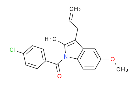 (4-氯苯基)[5-甲氧基-2-甲基-3-(2-丙烯-1-基)-1H-吲哚-1-基]甲酮