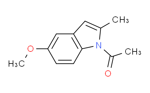 1-(5-甲氧基-2-甲基-1H-吲哚-1-基)乙酮