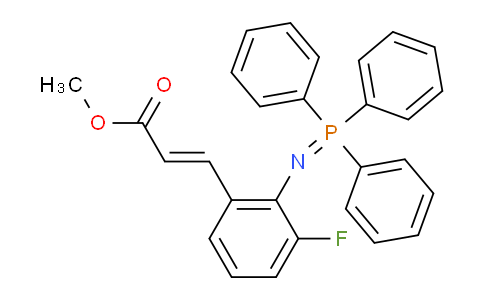 甲基（2E)-3-[3-氟-2-[(三苯基亞膦基)氨基]苯基]-2-丙烯酸酯