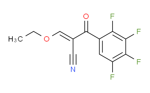 α-(乙氧基亞甲基)-2,3,4,5-四氟-β-氧代苯丙腈