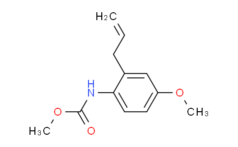 甲基N-[4-甲氧基-2-(2-丙烯-1-基)苯基]氨基甲酸酯
