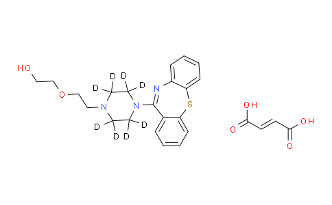 富马酸喹硫平-D8