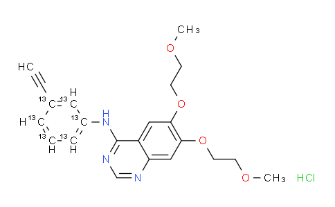 埃罗替尼-13C6盐酸盐