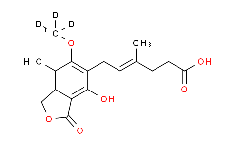 霉酚酸-13C,D3
