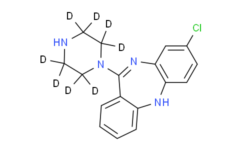 N-去甲氯氮平-D8