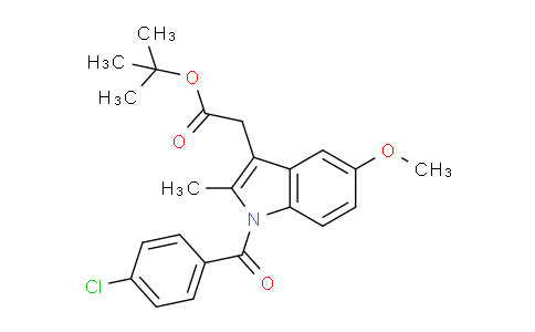 1,1-二甲基乙基 1-(4-氯苯甲酰)-5-甲氧基-2-甲基-1H-吲哚-3-乙酸酯