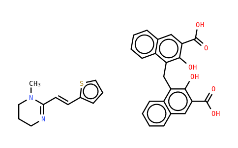 双羟萘酸噻嘧啶