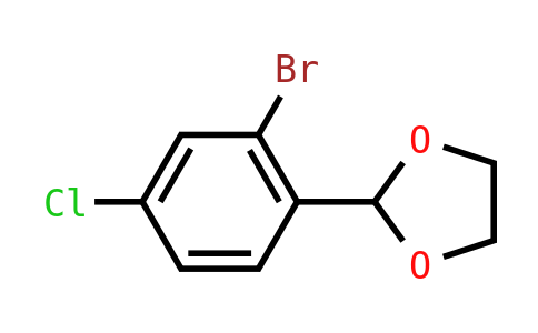2-溴-4-氯苯甲醛缩乙二醇