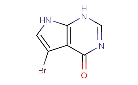 5-溴-3,7-二氢-4H-吡咯[2,3-d]嘧啶-4-酮