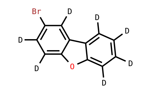 2-溴二苯并[b,d]呋喃-1,3,4-6,7,8,9-D7