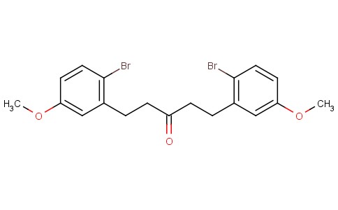 1,5-双(2-溴-5-甲氧基苯基)-3-戊酮