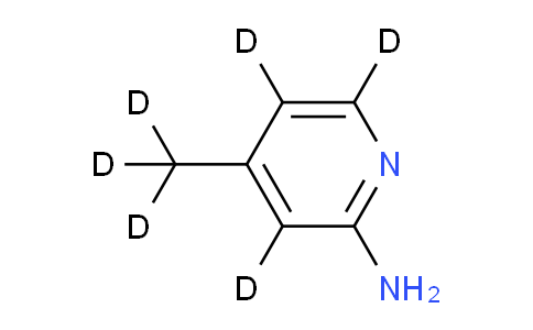 2-氨基-4-甲基吡啶-D6