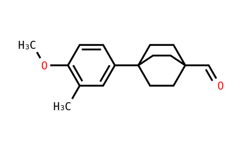 4-(4-甲氧基-3-甲基苯基)雙環(huán)[2.2.2]辛烷-1-甲醛