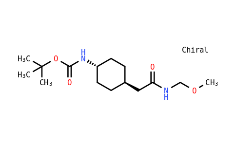 1,1-二甲基乙基N-[反式-4-[2-(甲氧基甲基氨基)-2-氧代乙基]環(huán)己基]氨基甲酸酯