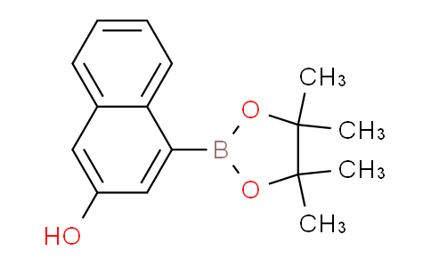 4-(4,4,5,5-四甲基-1,3,2-二氧硼杂环戊烷-2-基)萘-2-醇