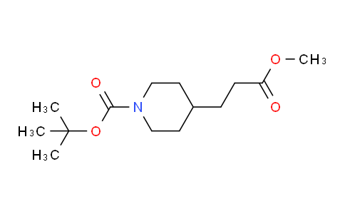 N-Boc-4-哌啶基丙酸甲酯