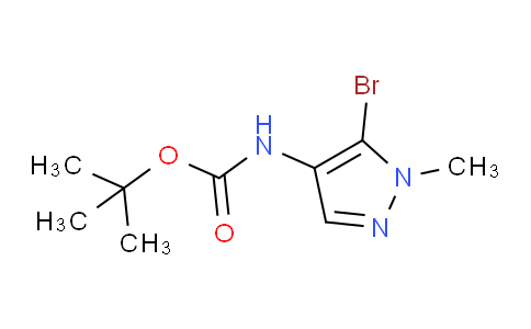 N-(5-溴-1-甲基-1H-吡唑-4-基)-氨基甲酸-1,1-二甲基乙酯